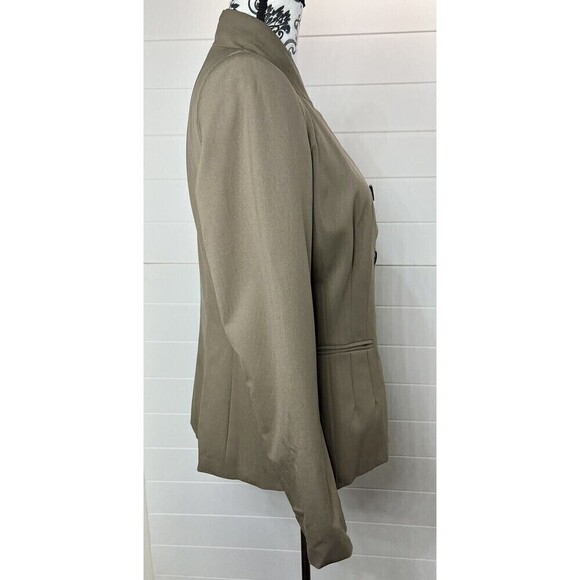 LAFAYETTE 148 New York Blazer Nougt Womens 8P Virgin Wool Blend Office Siren - Picture 7 of 13